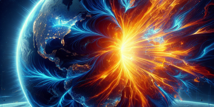O furtuna solara de nivel G4 atinge Pamantul provocand riscuri majore