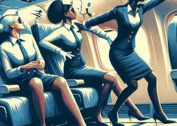 Trei stewardese ranite in timpul turbulentelor pe avion