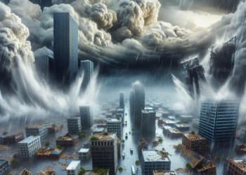 VIDEO In Mehedinti nori rupti strazi inundate acoperisuri luate de vant geamuri sparte de grindina