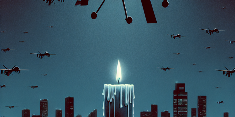 Atac cu drone in Tel Aviv un mort