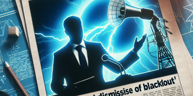 Fostul ministru al Energiei respinge posibilitatea unui BLACKOUT