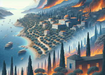 Incendii de vegetatie in Grecia si Turcia