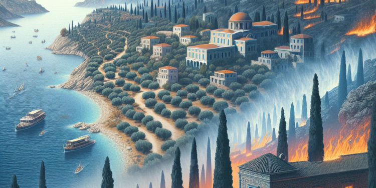 Incendii de vegetatie in Grecia si Turcia