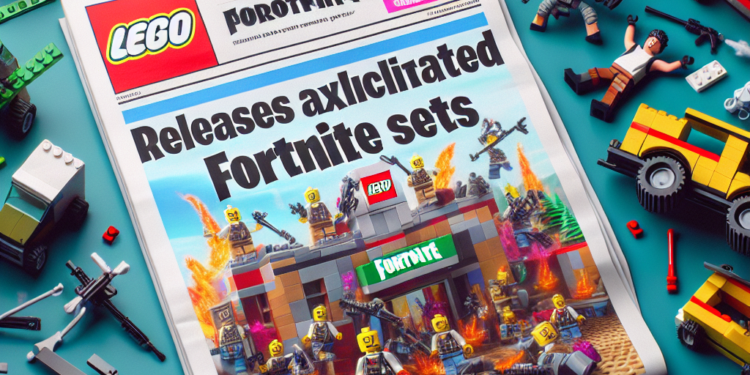 LEGO lanseaza seturi Fortnite mult asteptate