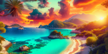 O ultima plaja in destinatia exotica a Turciei
