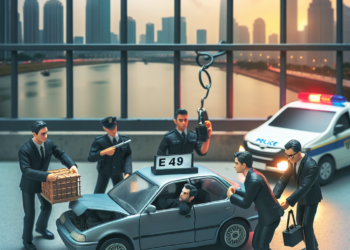 Soferul de 29 de ani a fost prins