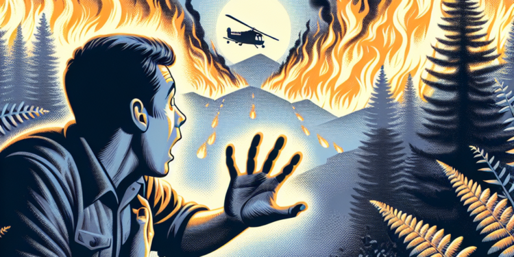 Un barbat declanseaza cel mai mare incendiu din California