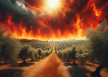 Caldura extrema din Italia afecteaza cultura maslinelor