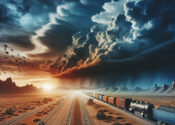 Intarzieri trenuri din vest din cauza furtunii