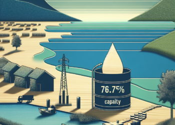 Procentul de umplere in lacuri este de 7675 restrictii la alimentarea cu apa in 628 de localitati