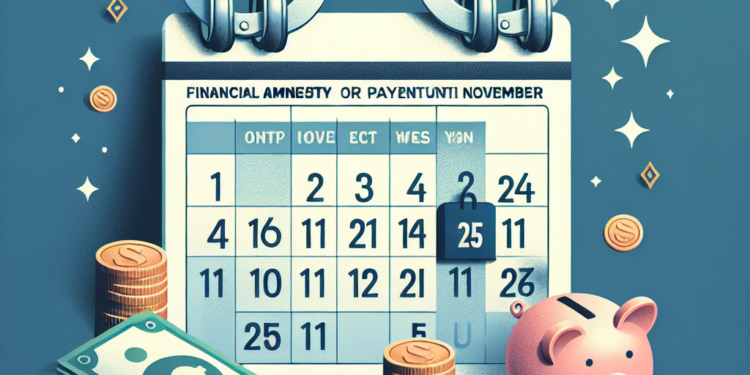 Amnistie fiscala pentru platile pana pe 25 noiembrie