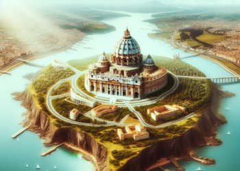 Cea mai mica insula din lume Vaticanul aproape de Romania