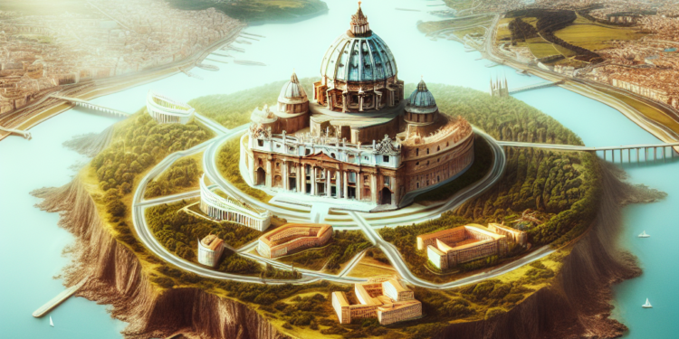 Cea mai mica insula din lume Vaticanul aproape de Romania