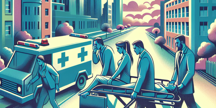 Patru persoane din Sibiu au fost transportate la spital dupa bataie