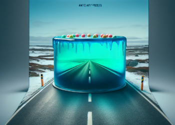 Prajitura cu antigel gasita pe marginea drumului