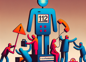 Suna la 112 in caz de hartuire sau santaj