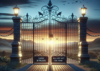 Frontierele terestre nu vor fi deschise anul acesta