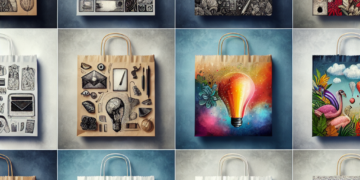 Idei creative pentru personalizarea sacoselor de hartie