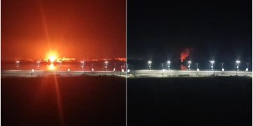 Rusii au atacat portul Chilia Noua cu drone