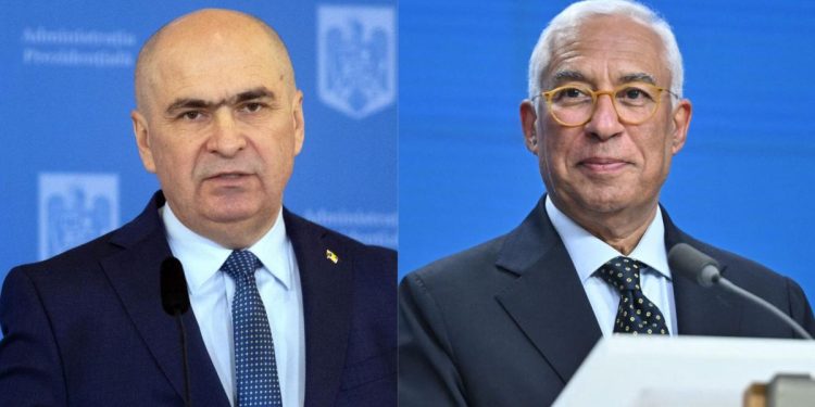 Ilie Bolojan a vorbit marti cu Antonio Costa