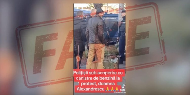 Operatiunea marsava de la protest Politisti sub acoperire cu canistre de benzina si manipularea sistemului