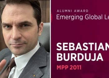 Sebastian Burduja primul roman premiat de Harvard