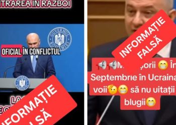 MAI avertizeaza cu privire la clipuri false cu Bolojan