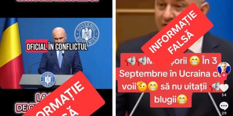 MAI avertizează cu privire la clipuri false cu Bolojan 1 MAI avertizeaza cu privire la clipuri false cu Bolojan