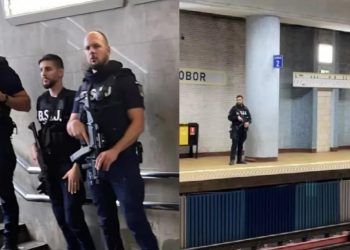 De ce sunt jandarmi inarmati in metroul Bucurestiului