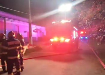 Incendiu si explozii la depozitul de munitii Cugir