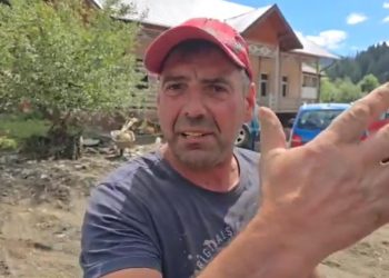 Voluntarii din Brosteni suparati Georgescu a venit pentru publicitate