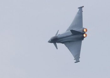 Drone detectate la nord de Sulina au fost ridicate Eurofighter Typhoon