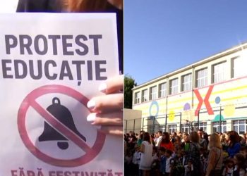 Haos la inceputul anului scolar copii la scoala profesori acasa