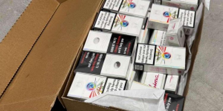 Lovitura pentru contrabandistii de tigari un milon confiscat