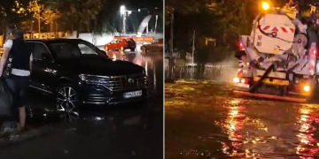 Haos in Bucuresti tramvaie blocate copaci cazuti