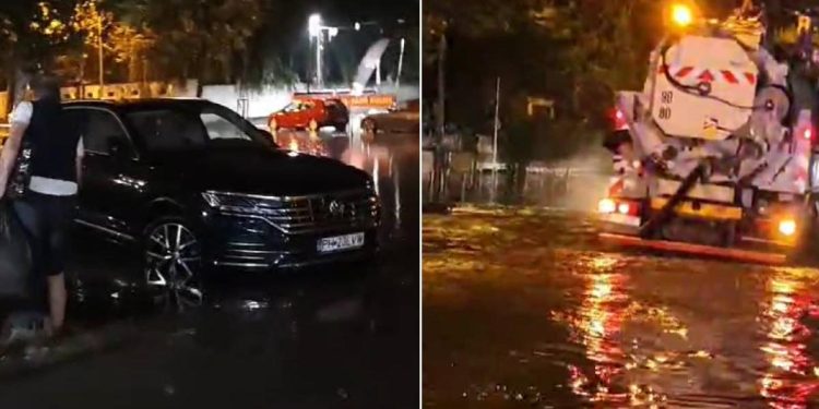 Haos in Bucuresti tramvaiele blocate si traficul afectat