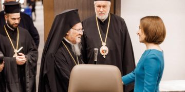 Maia Sandu mesaj la sfintirea Catedralei Nationale