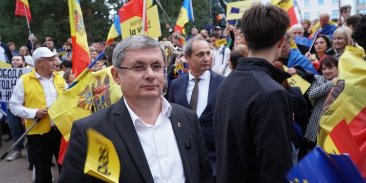 Mesajul lui Igor Grosu catre opoztia pro rusa Ganditi va la viitor