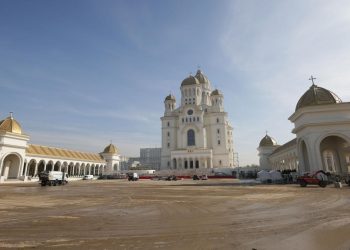 Sfinirea Catedralei Nationale Bartolomeu I la Bucuresti