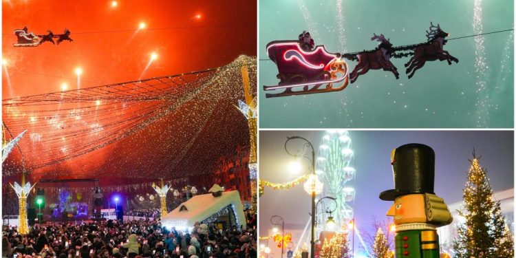 Cum este Targul de Craciun din Craiova