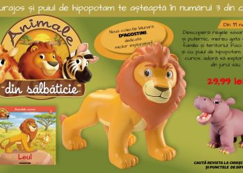 Leul Regele savanei din colecia Animale salbatice