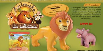Leul Regele savanei din colecia Animale salbatice