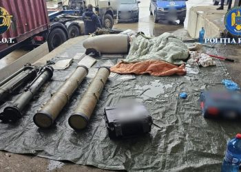Rachete antitanc din camionul oprit la frontiera