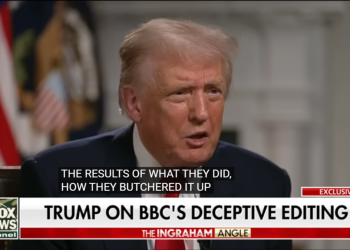 Trump are obligatia sa dea in judecata BBC pentru editare