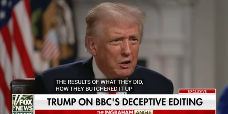 Trump "are obligația" să dea în judecată BBC pentru editare 1 Trump are obligatia sa dea in judecata BBC pentru editare