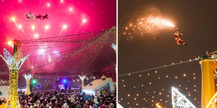 Zeci de mii de oameni la Targul de Craciun