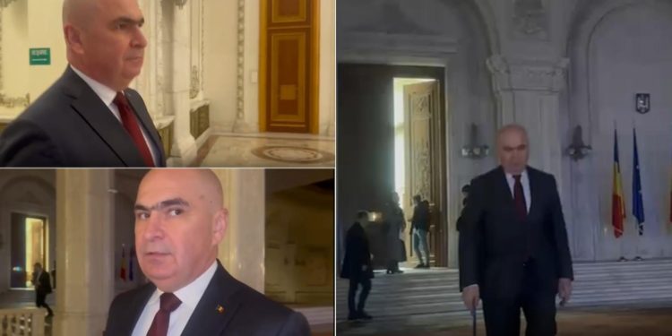 Bolojan evita jurnalisti i n Parlament VIDEO