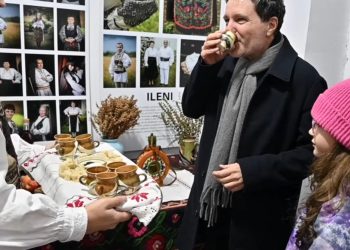 Nicisor Dan vizita de Craciun la muzeu