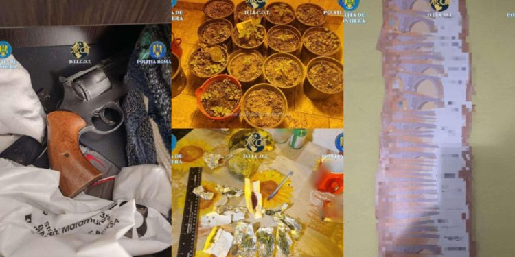 Retea de droguri destructurata trei arestati in Maramures