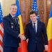 Nicuzor Dan l a primit la Cotroceni pe generalul american Alexus Grinch Grynkewich comandantul suprem